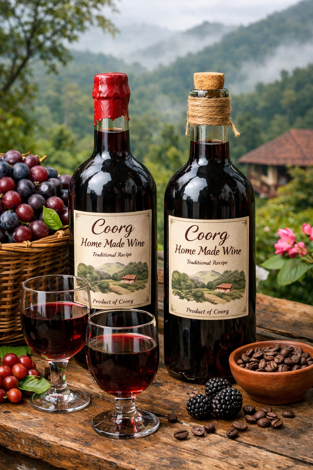 Buy Online Coorg Homemade Wine