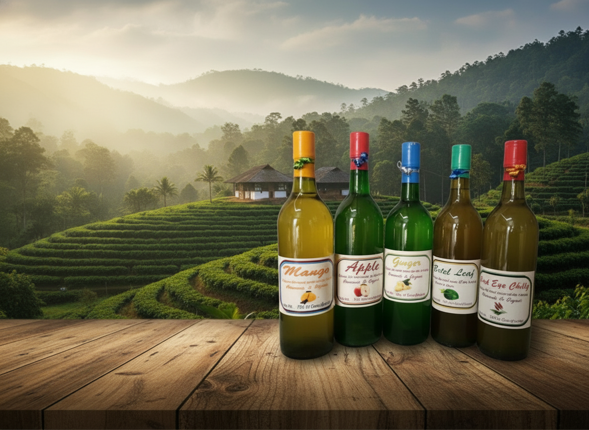 Buy Coorg homemade Wine online . Wine is made from different fruits, grains and flowers in Coorg. Relish the wonderful taste of homemade wines.from Coorg. Naturally fermented, rich in flavour, and traditionally crafted in Coorg. Order now with safe packaging.