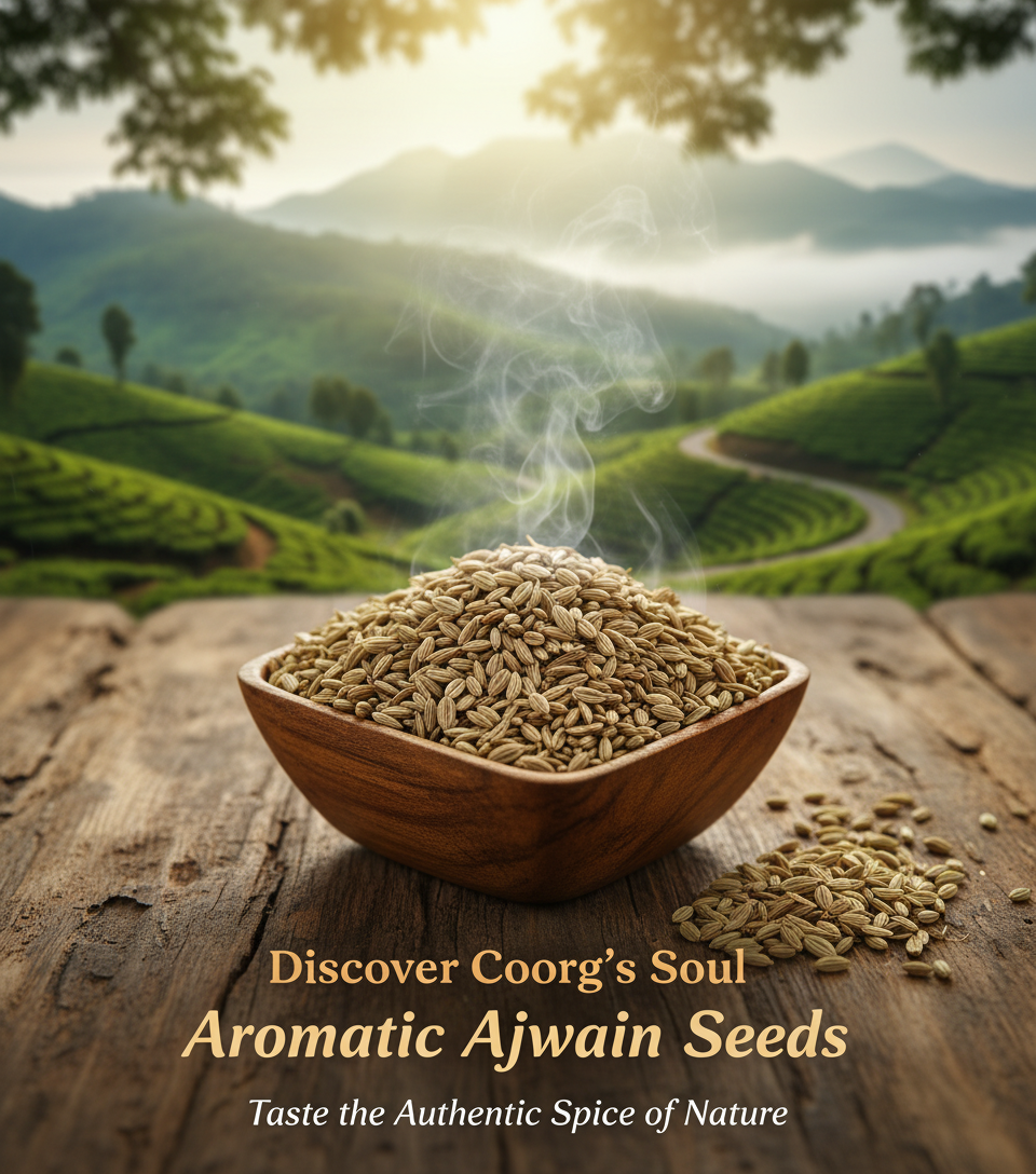 Buy Online Coorg Ajwain Seeds-Carom Seeds