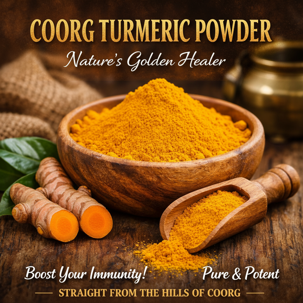 coorg turmeric powder