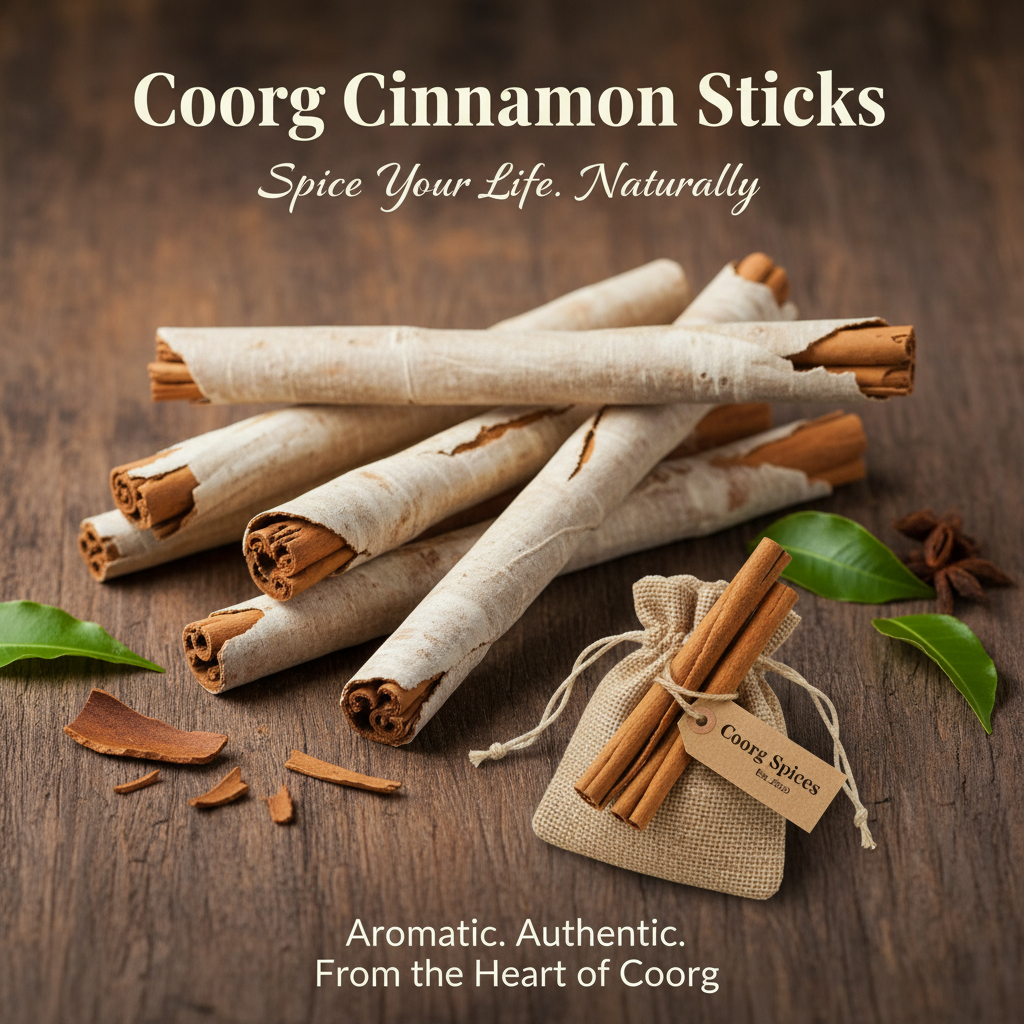 What Makes Coorg Cinnamon Rolls, Sticks Special?