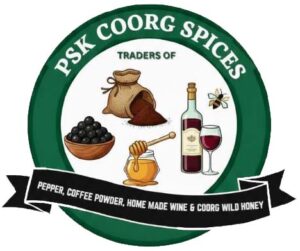 psk coorg spices company logo