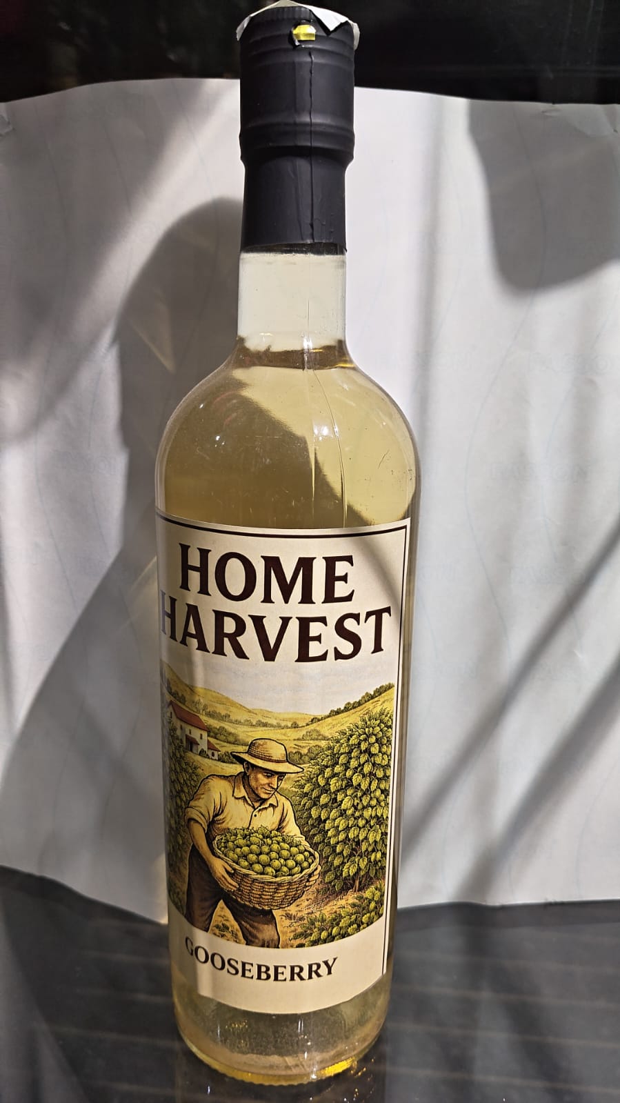 homemade gooseberry wine