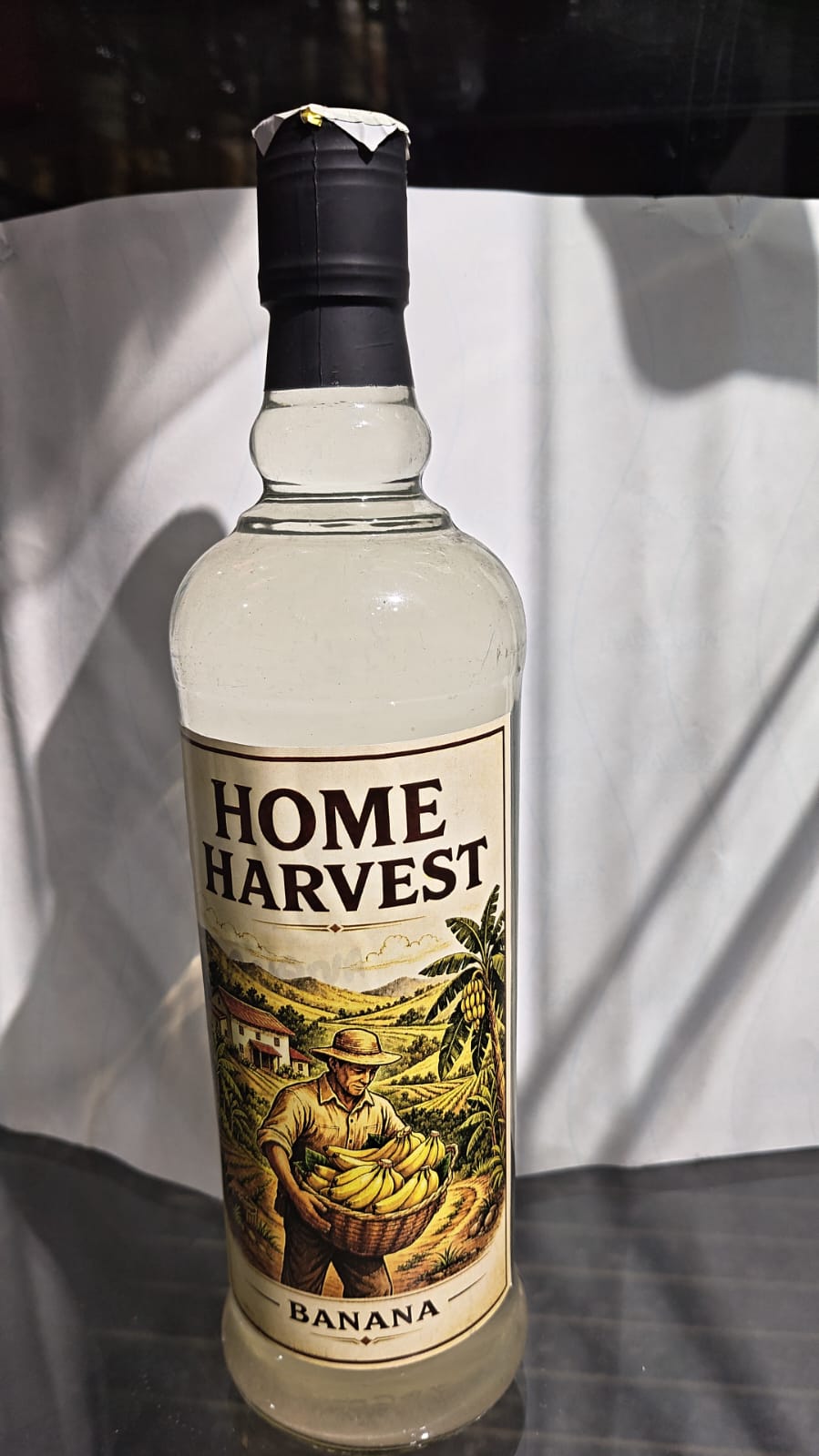 homemade banana wine