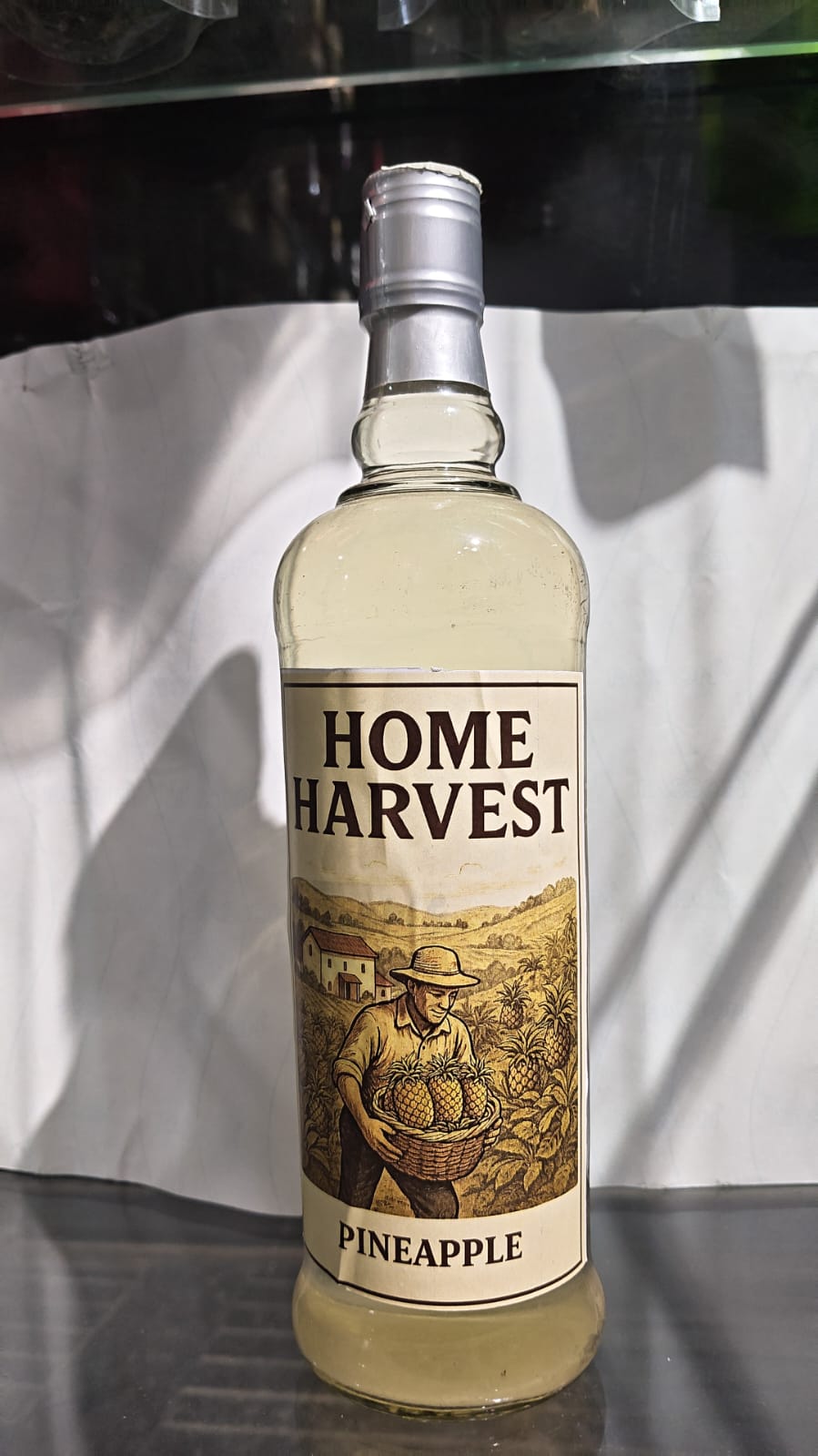 homemade pineapple chilli wine