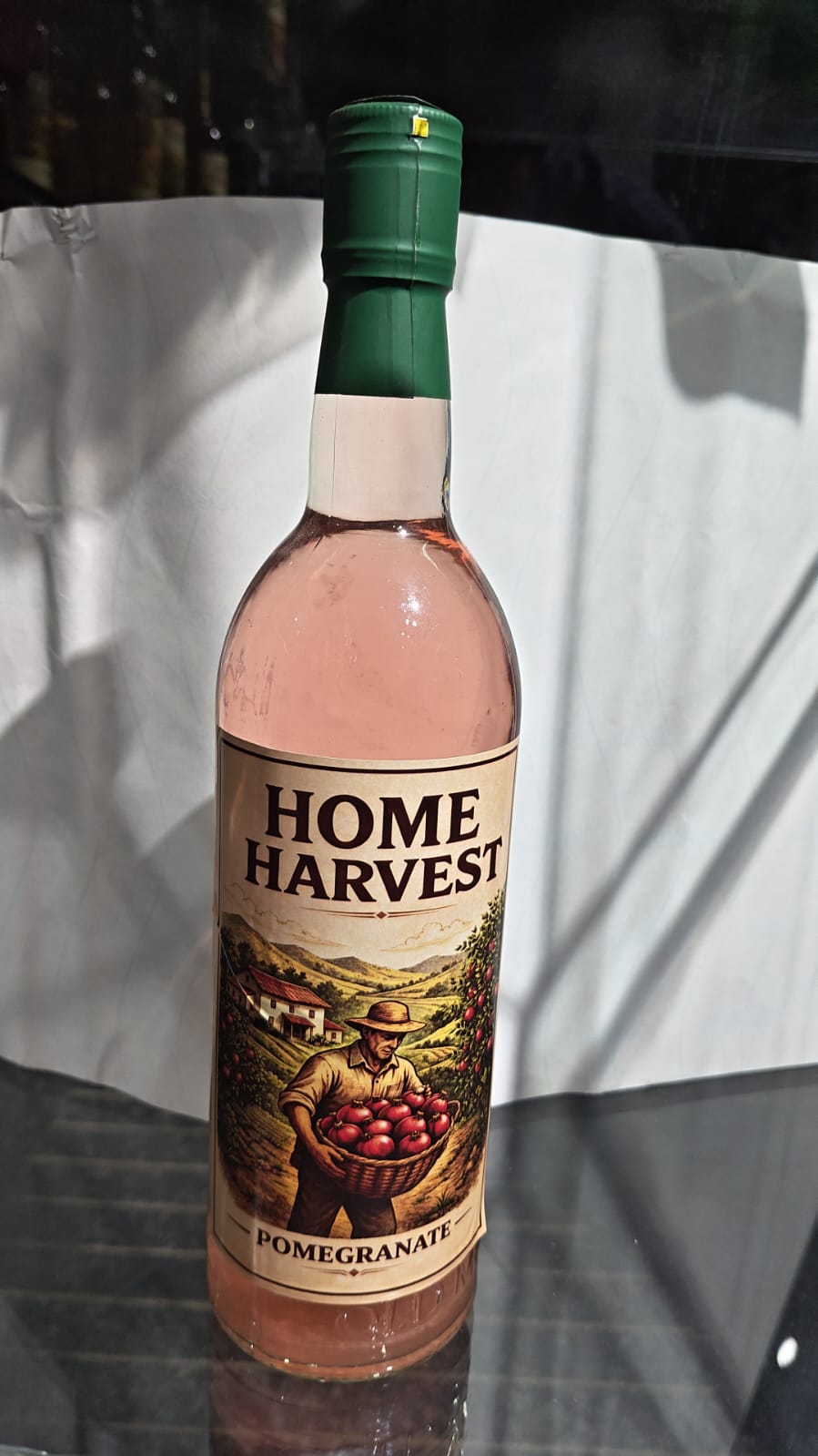 homemade pomegranate wine